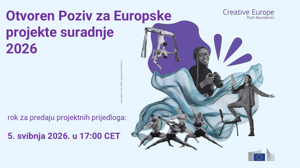 Ulaganja EU-a u kulturni sektor: Otvoren je Poziv na dostavu prijedloga za Europske projekte suradnje
