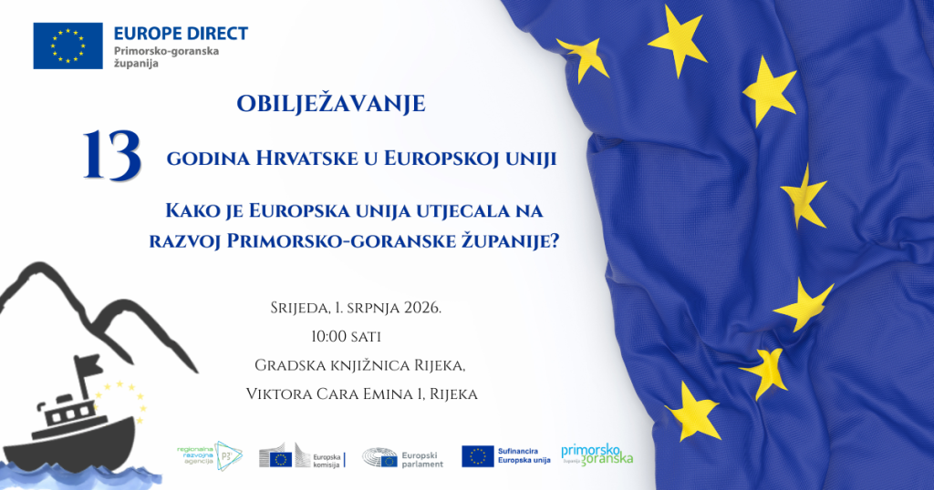 13 godina članstva Hrvatske u EU- učinci na razvoj Primorsko-goranske županije