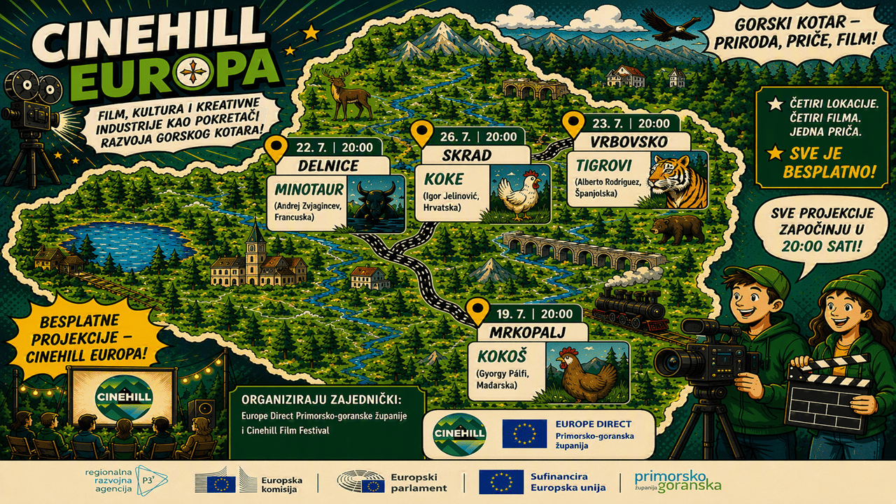 Cinehill EUROPA raspored projekcija FIN 2